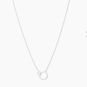 Silver Gorjana Wilshire Charm Necklace